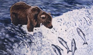 アラスカヒグマ、2002 作： Joe Heaps Nelson