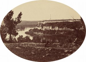 フォート・スネリング、c.1865年（写真） 作： ジョエル・エモンズ・ホイットニー