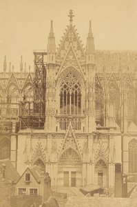 ケルン大聖堂南入口のシュヴァンターラーとモアのレリーフ 作： Joh. Franz Michiels