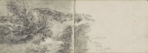 砂丘の風景 作： Johan Antonie de Jonge