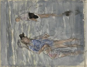 海の人物 作： Johan Antonie de Jonge