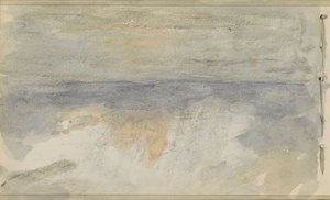 夕日と海の風景 作： Johan Antonie de Jonge