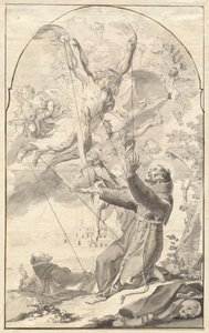 聖フランシスコの汚名 作： Johan Baptist Enzensberger