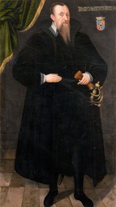 Brahe the Elder 1520-1590、ca 1581による。