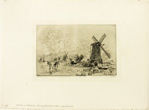 バタビア 作： Johan Barthold Jongkind