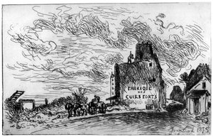 解体、c1840-1890 1924 作： Johan Barthold Jongkind