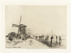 マアスルイスの眺め Vue de la ville de Maaslins (Hollande) (シリーズタイトル)
