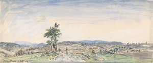 1877年の風景。 作： Johan Barthold Jongkind