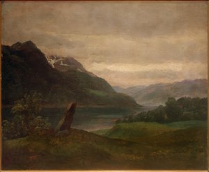 ノルウェーの風景 作： Johan Christian Dahl