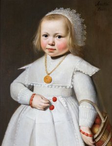 2歳の少女の肖像画、1636年