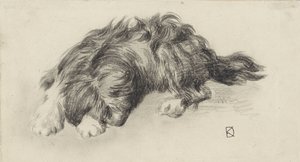 眠る犬 作： Johan Daniël Koelman