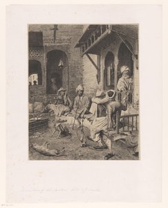 喫煙トルコ人男性 作： Johan Georg Otto graf von Rosen