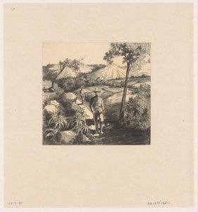 二人の兵士 作： Johan Gerard Sinia