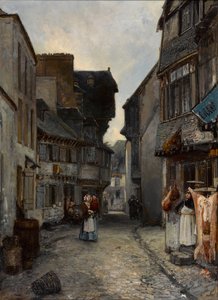 ランデルノーの通り 作： Johan Jongkind