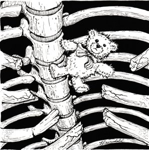 骸骨のテディベア 作： 