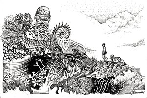 友人と歩む、風変わりな小道 作： 