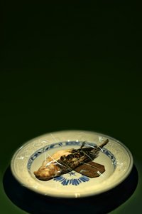 鳥のプレート、2015年（写真） 作： Johan Lilja