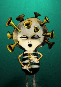 ジャズプレイヤー、2013年（デジタル） 作： Johan Lilja