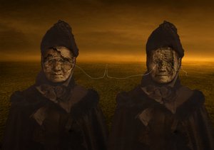 双子の姉妹、2017年（写真） 作： Johan Lilja