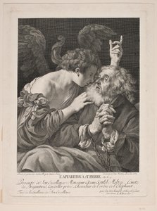 天使がベトスに現れる？ 作： Johan Martin Preisler