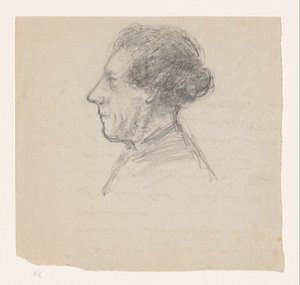 未知の肖像 作： Johan Michaël Schmidt Crans