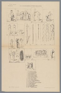 司法制度の改革に関する漫画、1873 年 司法はどのように組織されているか（オブジェクトのタイトル） 作： Johan Michaël Schmidt Crans