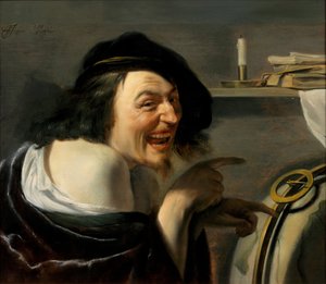 デモクリトス、1630 作： Johan Moreelse