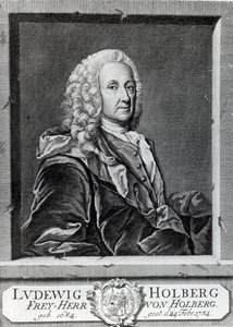 ルーヴィグホルベルク、ヨハンマーティンベルニゲロート作、1757年
