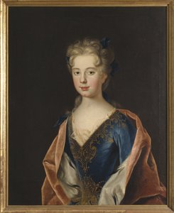 Princesse Anne Leszczyńska - プリンセス アンナ Leszczyńska (1699-1717) の肖像、Starbus, Johan (1679-1724) 作。 キャンバスに油彩 作： Johan Starbus