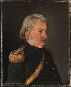 画家の父、ヨアヒム・テオドール・ルンバイ大佐 作： Johan Thomas Lundbye