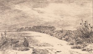 ヒムリンゴエ作、冬の風景 作： Johan Thomas Lundbye