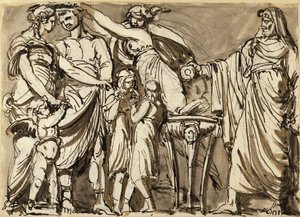  作： Johan Tobias Sergel