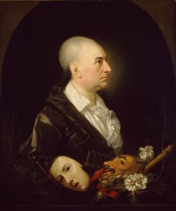 デイビッド・ギャリック、1762-1763年 作： Johan Zoffany
