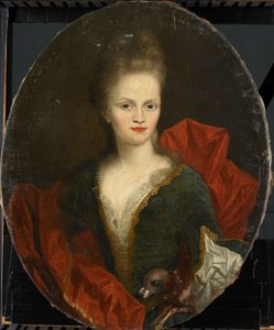 アンナ・マルガレッタ・ヴァン・ペトゥム (1676-1745)、ヨハン・アーノルド・ゾウトマンの妻 作： Johan van Diest
