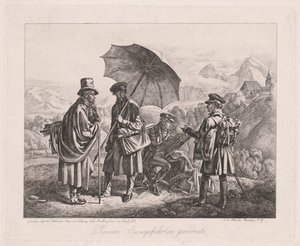 アーティストの旅路 作： Johann Adam Klein