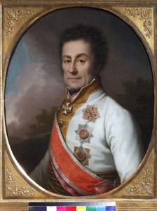 Le general Johan von Klenau und Janowitz - General Johann Graf von Klenau (1758-1819)の肖像 - Johann Baptist von Lampi, the Younger (1775-1837).油彩・キャンバス 作： Johann Baptist II Lampi