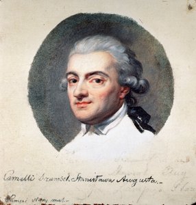 ポーランドのスタニスワフ 2 世アウグスト ポニアトフスキ (1732-1798) の肖像画、二国民共和国の最後の王でリトアニア大公 (スタニスワフ 2 世アウグスト ポニャトフスキの肖像、ポーランド リトアニア共和国の国王兼大公)。 の仕事