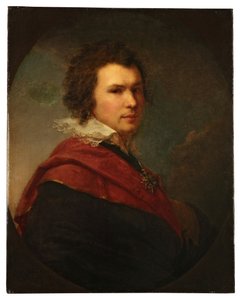 詩人アポロ・アレクサンドロヴィチ・マイコフの肖像 1761-1838, 作： Johann Baptist Lampi the Younger