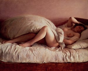眠れる女 作： ヨハン・バプテスト・ライター