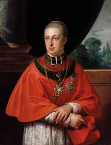 オーストリア大公ルドルフ 1788-1831。 作： Johann Baptist von Lampi the Elder