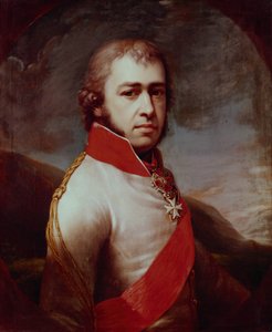 ボリス・ウラジミロヴィッチ・ゴリツィン伯爵の肖像1769-1813、1797 作： Johann Baptist von Lampi the Elder