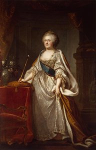 皇后カトリーヌ2世の肖像1729-1796、1794