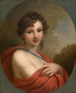 イェレナ・ナリシキナの肖像17851855、1800 作： Johann Baptist von Lampi the Elder