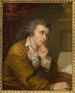 ピアニストで作曲家のヨーゼフ・ヴェルフルの肖像、1773～1812年頃。 1795年。 作： Johann Baptist von Lampi the Elder