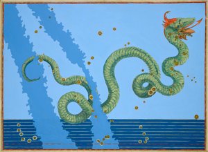 へび座、1603年 作： Johann Bayer