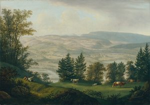 ハプスブルク家の遺跡周辺 作： Johann Caspar Rahn