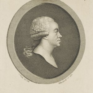 作曲家ジョセフ・シュスターの肖像1748-1812、1811。 作： Johann Christian Benjamin Gottschick