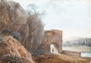 風景 作： Johann Christian Brand