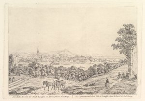 ザルツブルク公国の小道（19世紀初頭）。 作： Johann Christian Erhard
