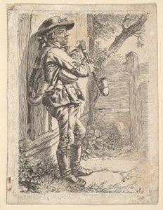 バグパイパー、1817年。 作： Johann Christian Erhard